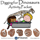 Digging for Dinosaurs Activity Packet and Worksheets