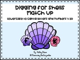 Digging for Shells - Match up - Letters and Numbers