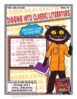 Preview of Digging into Classic Literature – Reading & Writing – 4th & 5th Grade, Unit 1