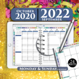 Digital 15 Minutes Hourly Weekly Planner iPad 2021 2022 Jo