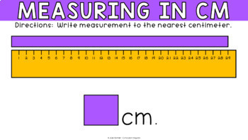 Digital 2nd Grade Ruler Measurement Activities for Google Slides™ 2.MD ...