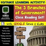 Digital Close Reading for Google Drive:  The 3 Branches of