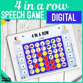 Digital 4 in a Row game for Speech and Articulation on iPa