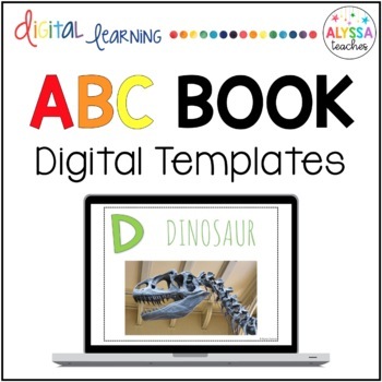 Preview of Digital ABC Book Template