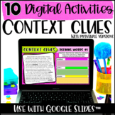 Digital Activities - Context Clues Activities | Google Slides™