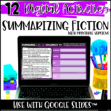 Digital Summarizing Activities | with Printable - Writing 