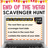 End of Year Activities Scavenger Hunt