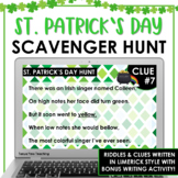 St. Patrick's Day Scavenger Hunt Fun Game