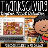 Digital Activities for Thanksgiving on Google Slides: Crea