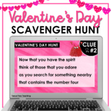 Valentine's Day Activities Scavenger Hunt Fun Game FUN GAME