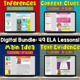 Digital Activity Bundle Featuring ELA Lessons that use Goo