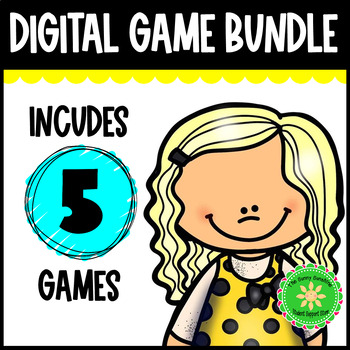 Preview of Digital Activity Bundle for Social Skills and Counseling