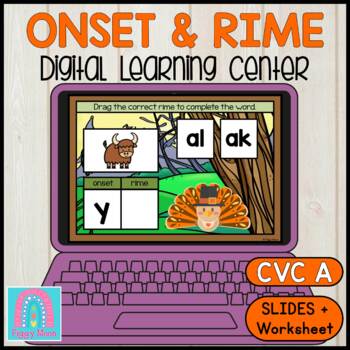 Preview of Digital Activity : Digital Game : ELA : Turkey Onset and Rime (CVC A)