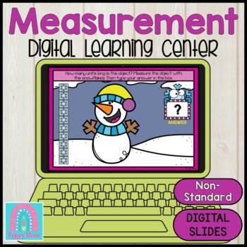 Preview of Digital Activity : MATH : Winter Measurement - Non Standard