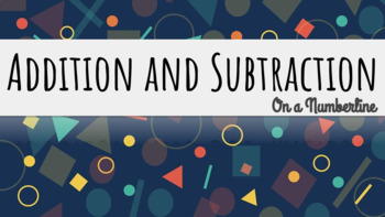 Preview of Digital Addition and Subtraction on a Numberline; Distance Learning