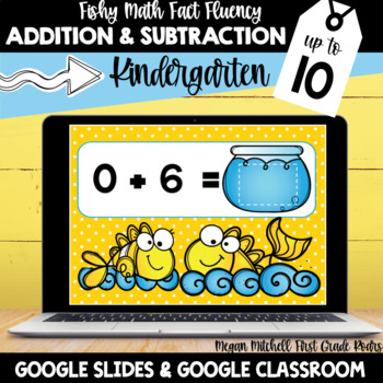 Preview of Digital Addition and Subtraction to 10 Google Slides