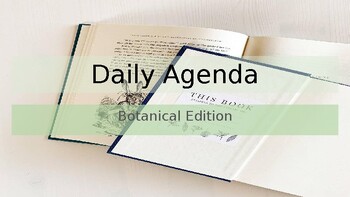 Preview of Digital Agenda: Botanical Edition