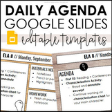 Digital Agenda Google Slides - Templates #2 