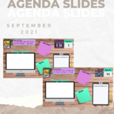 Digital Agenda Slides for SEPTEMBER 2021
