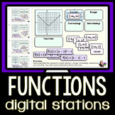 Digital Algebraic Functions Stations Activity