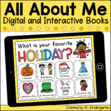 Digital All About Me and Meet the Teacher Books