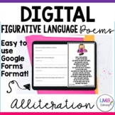 Digital Alliteration Poems with Poetry Comprehension