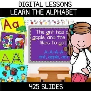 Preview of Digital Alphabet Activities