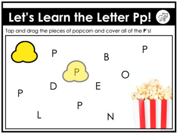 Learn The Letter P, Let's Learn About The Alphabet