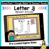 Digital Alphabet Activities | Letter Jj - Distance Learning