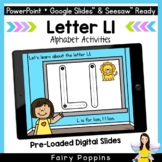 Digital Alphabet Activities | Letter Ll - Distance Learning