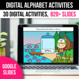 Digital Alphabet Beginning Sounds Digital Game Back to Sch