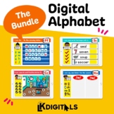 Digital Alphabet Bundle | Google Slides™ & Seesaw™