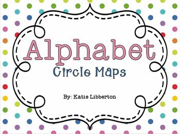 Preview of Digital Alphabet Circle Maps for ActivInspire