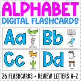 Digital Alphabet Flashcards - Practice and Review the Alphabet