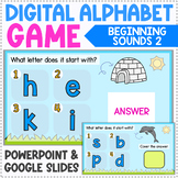 Digital Alphabet Review Game - Beginning Sounds 2