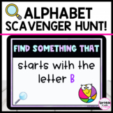 Digital Alphabet Scavenger Hunt