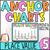 Digital Anchor Charts | 5.NBT Posters | Place Value, Divis