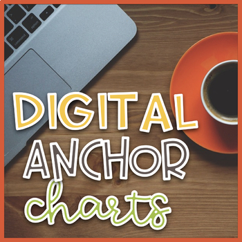 Preview of Editable Digital Anchor Charts Bundle |Interactive Google Slides