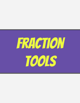 Preview of Digital Anchor Charts - Fractions! (4th Grade)