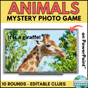 Preview of Digital Animal Guessing Game for Making Inferences | No-Prep Fun Friday Activity