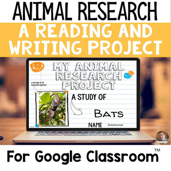 Preview of Digital Animal Research Project | Internet Research Activity for Grades 3 - 5