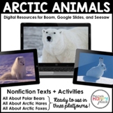 Digital Arctic Animal Activities - Boom, Seesaw, & Google Slides