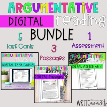 Preview of Argumentative Reading Digital Bundle