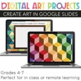 Principles and elements of art Lessons, Google Slides Art Lessons