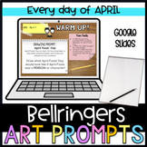 Digital Art Bell Ringers Daily Sketchbook Warm Ups April E