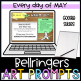 Digital Art Bell Ringers Daily Sketchbook Warm Ups May Cin