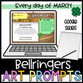 Digital Art Bell Ringers Daily Sketchbook Warm Ups St. Pat
