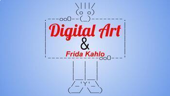 Digital Art and Frida Kahlo by Joana Bell | TPT