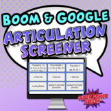 Digital Articulation Screener (BOOM, GOOGLE, PDF)
