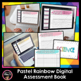 Digital Assessment Book Pastel Rainbow